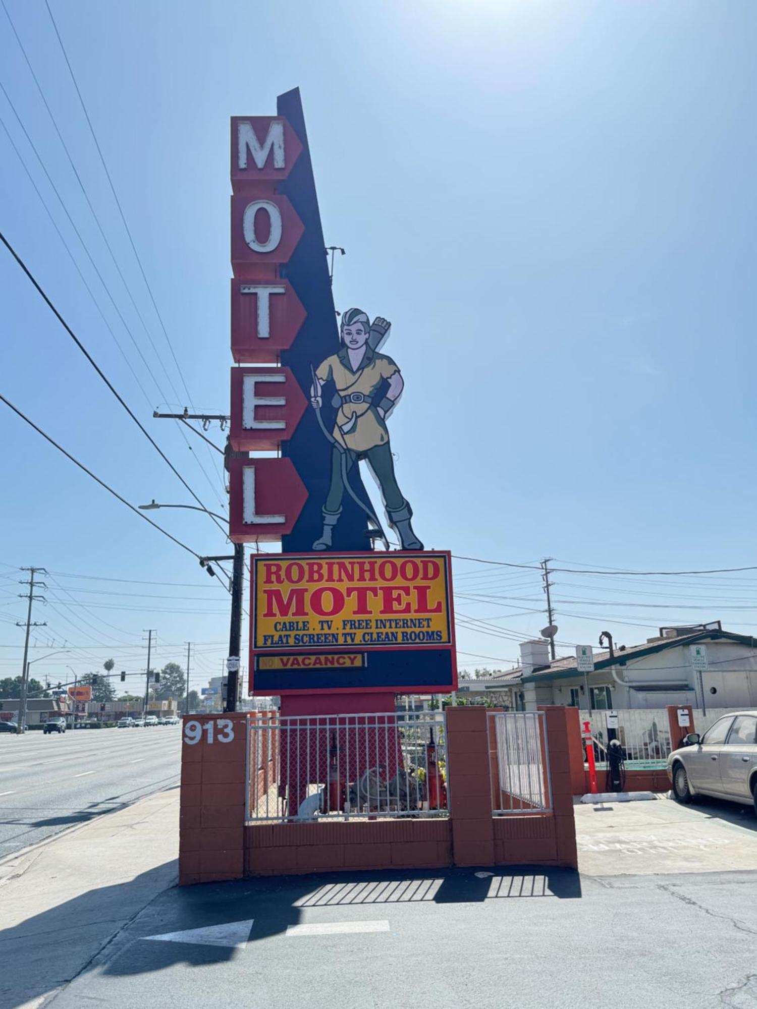 Robinhood Motel Anaheim West Exterior foto
